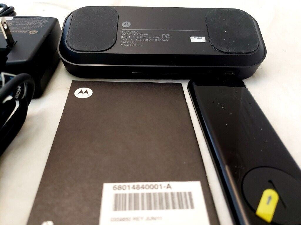 Used Motorola HD Charging Station for Motorola Photon 4G EVM1358Q