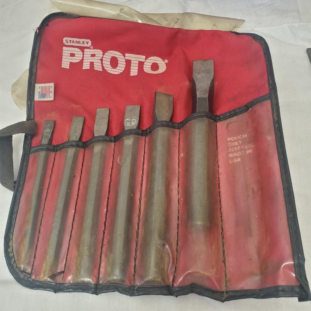 Stanley Proto Cold Chisel Set with Flat File LOT-222