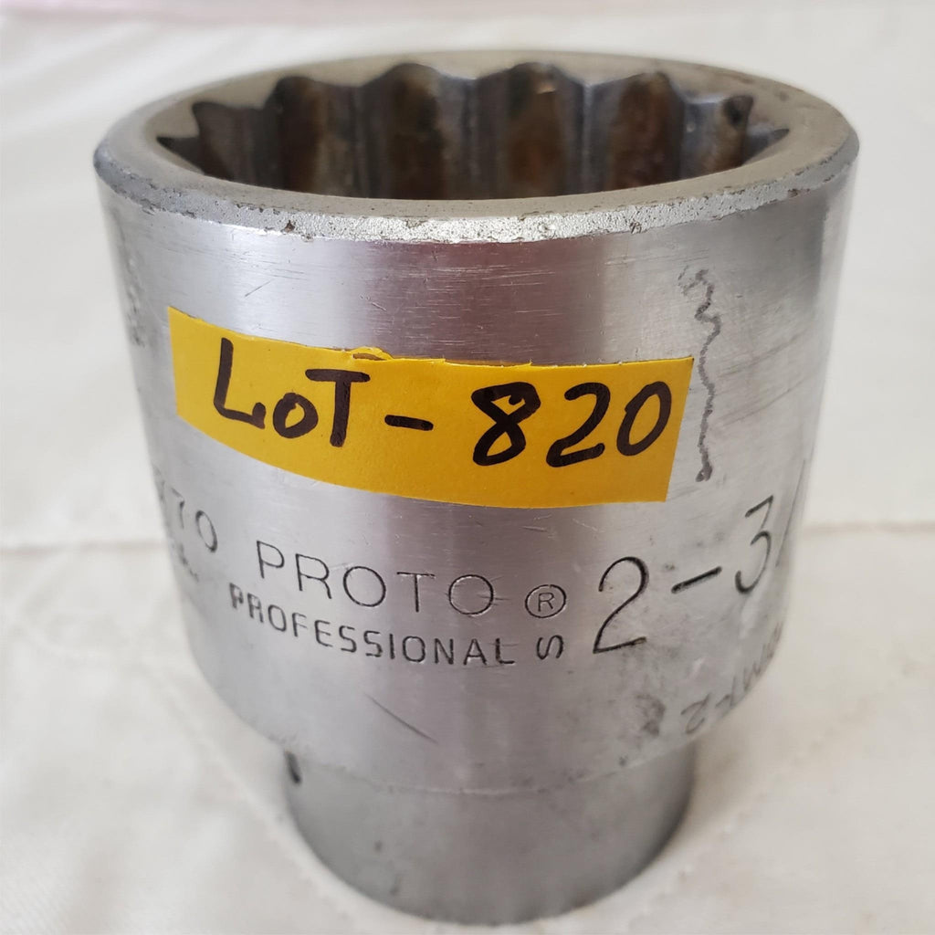 Proto 5770 USA 2-3/16 Heavy-Duty Socket Tool LOT-820