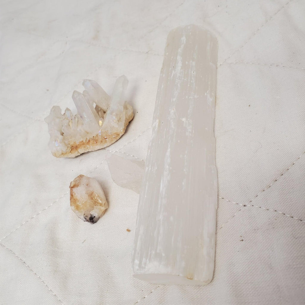 Natural Healing Stones White Crystal Quartz Crystal Cluster Energy Ornaments