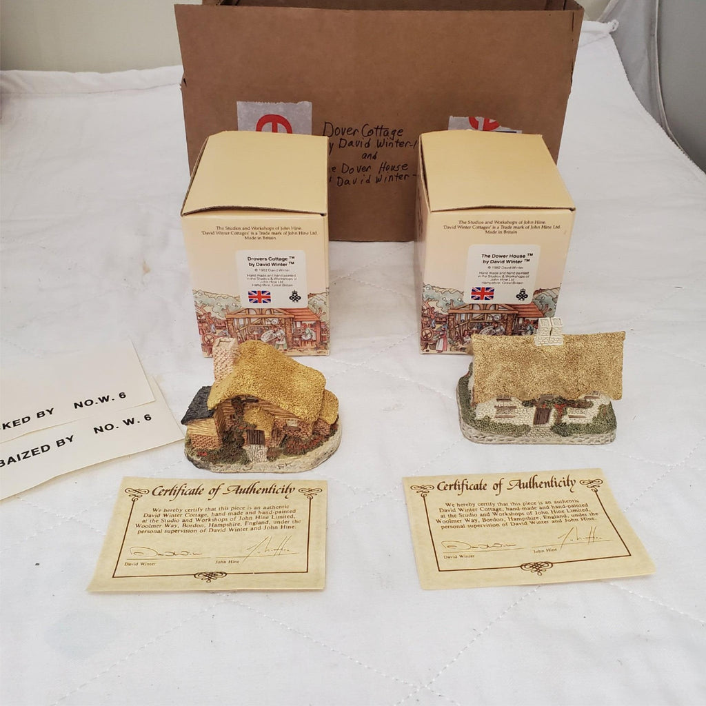 David Winter's Drovers Cottage 1982 & Dower House 1982