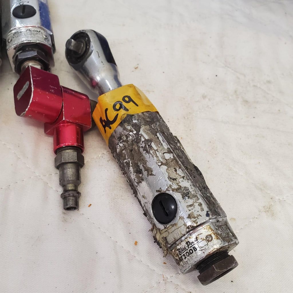 Lot of 5 Assorted Heavy Duty Pneumatic Air Ratchet Wrench Air Tool LOT-218