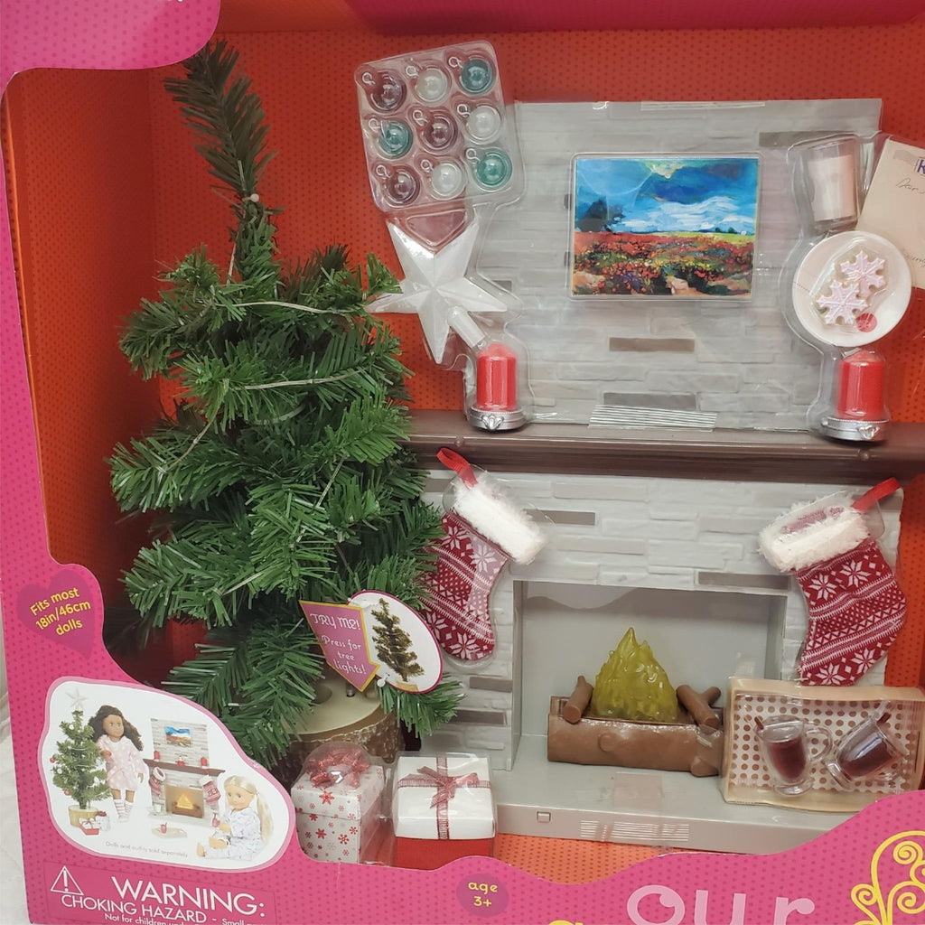 Our Generation Holiday Celebration Set w/ Seasonal Accessories for 18Inch Dolls