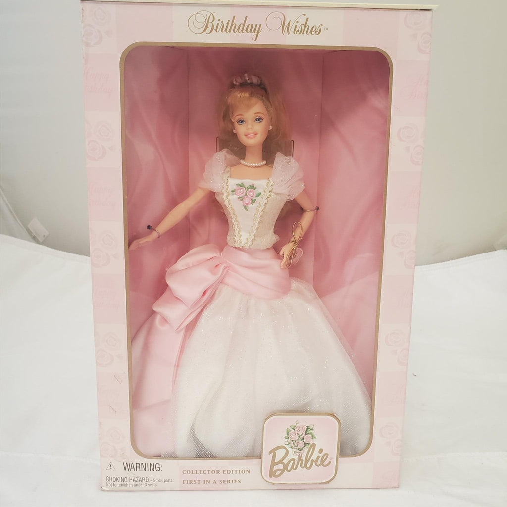 Vintage 1998 Barbie Birthday Wishes Collection Edition 1st In Series Doll 