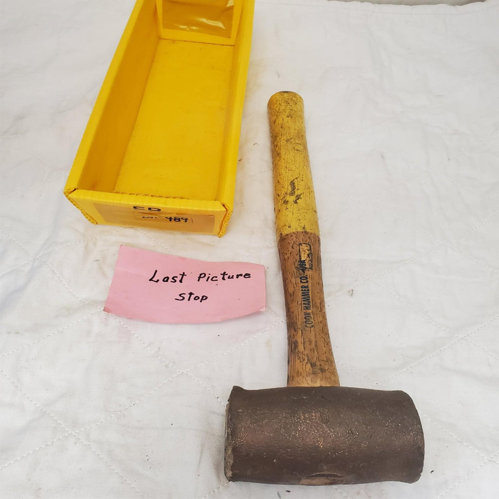 Cookhammer Brass Sledge Hammer Non Sparking for Metal Work LOT-489