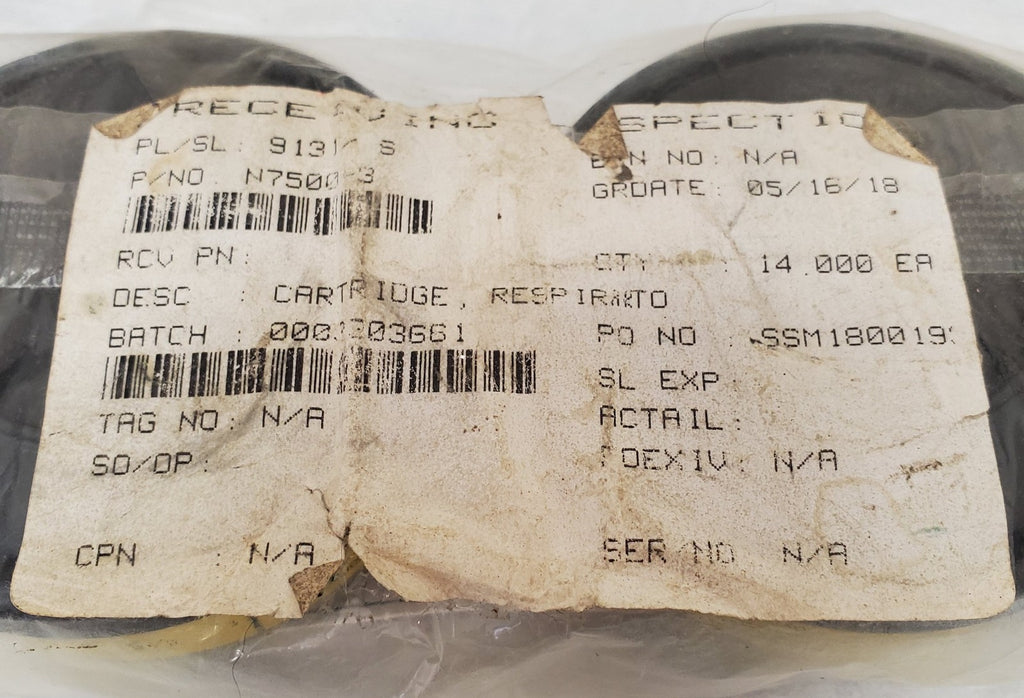 Pack of 2 Honeywell N75003L Survivair Respirator Combination Cartridge 1