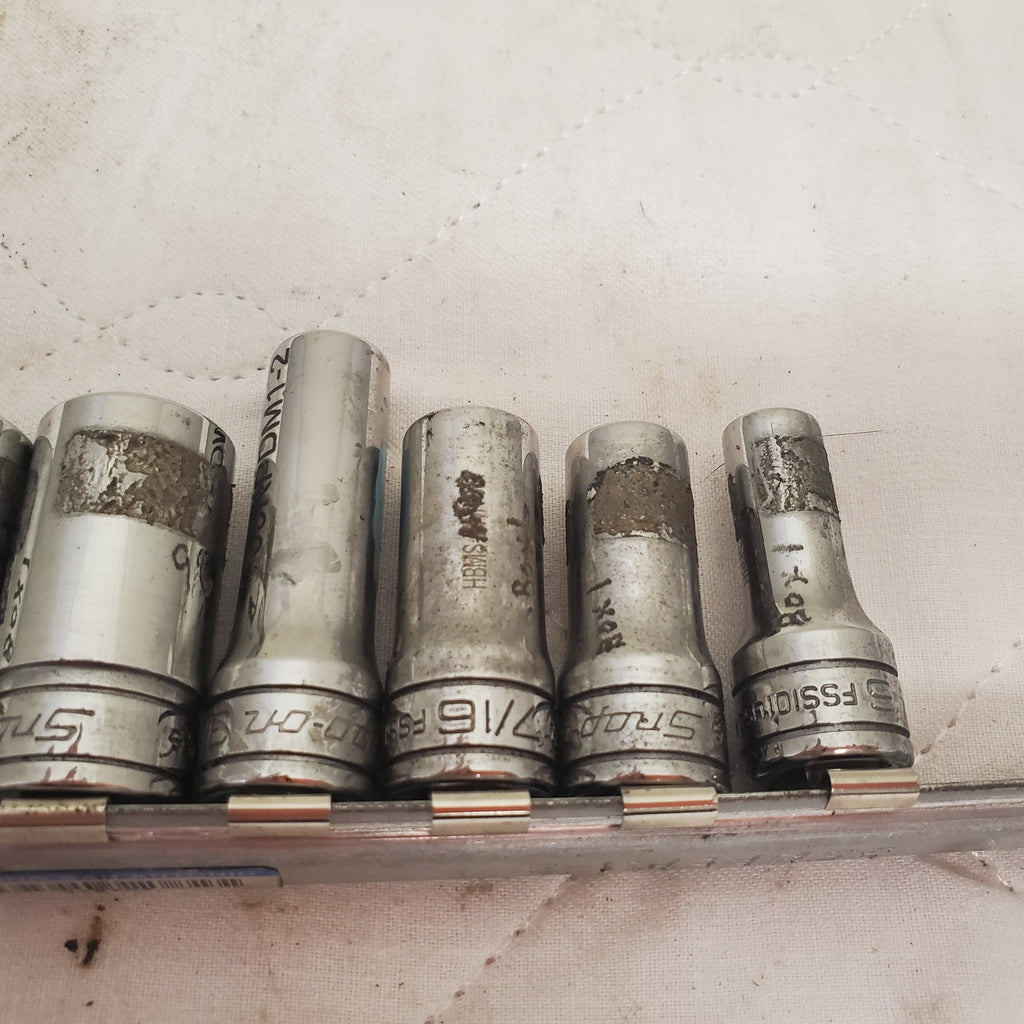 Lot of 14 Snap-On Socket Set Tools LOT-778