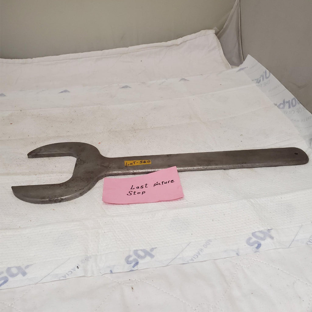 Vintage Large Open Ended Wrench LOT 560