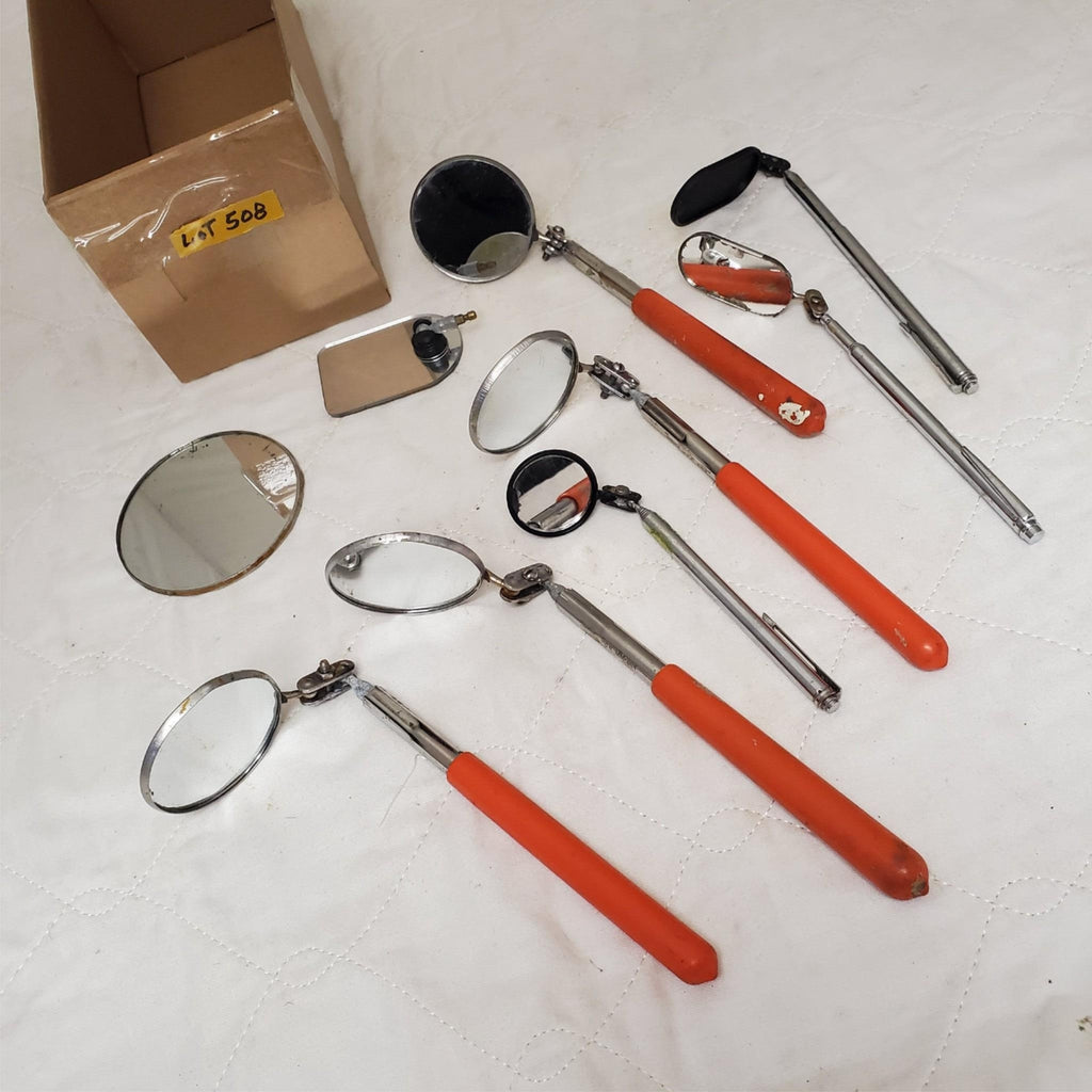 Lot of Telescopic Adjustable Inspection Mirror Automotive Repair Tool LOT-508