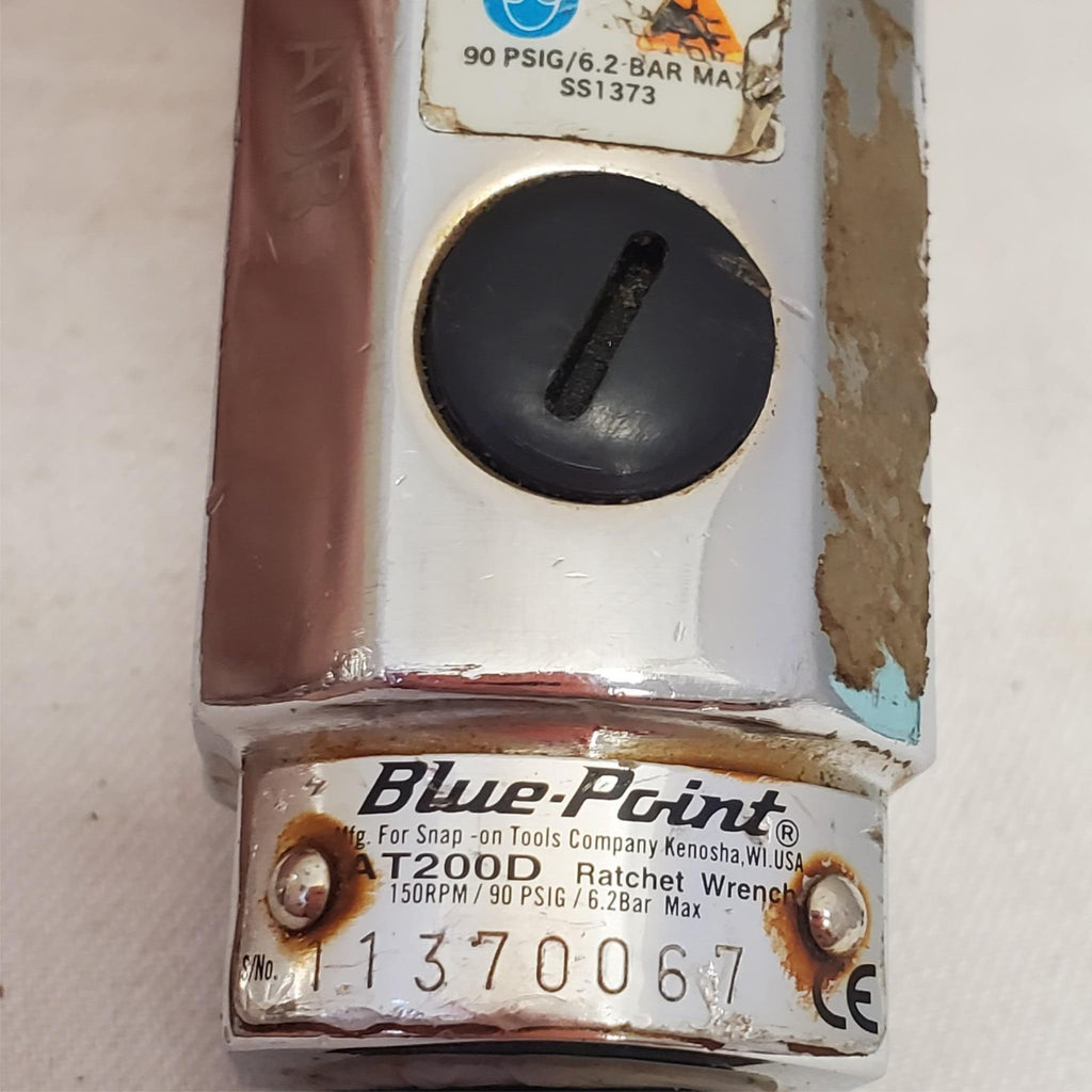 Blue Point AT200D 150RPM Heavy Duty Pneumatic Air Ratchet Wrench AM27
