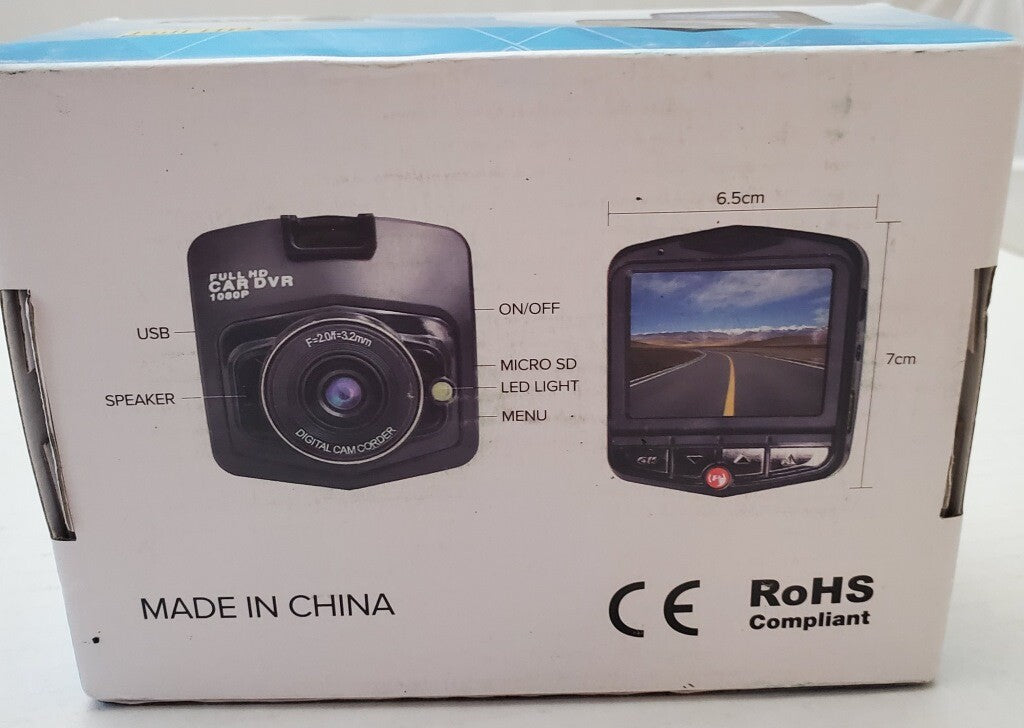 Used Dash Cam With Night Vision Full HD 1080p Car DVR