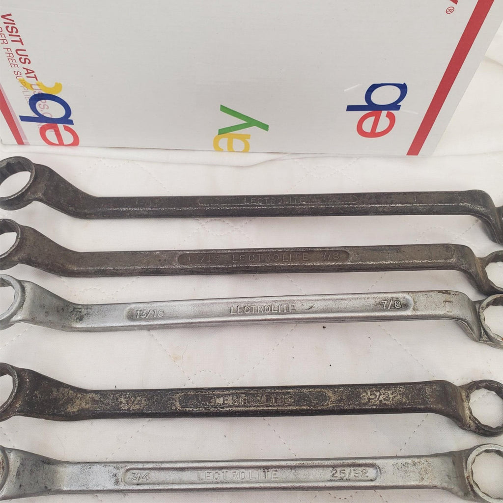 Lot of 11 Lectrolite Offset Double Box Wrenche Set