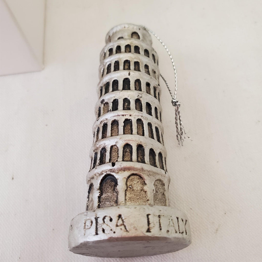 Hallmark Keepsake Ornament Holiday Lighthouse & Leaning Tower of Pisa