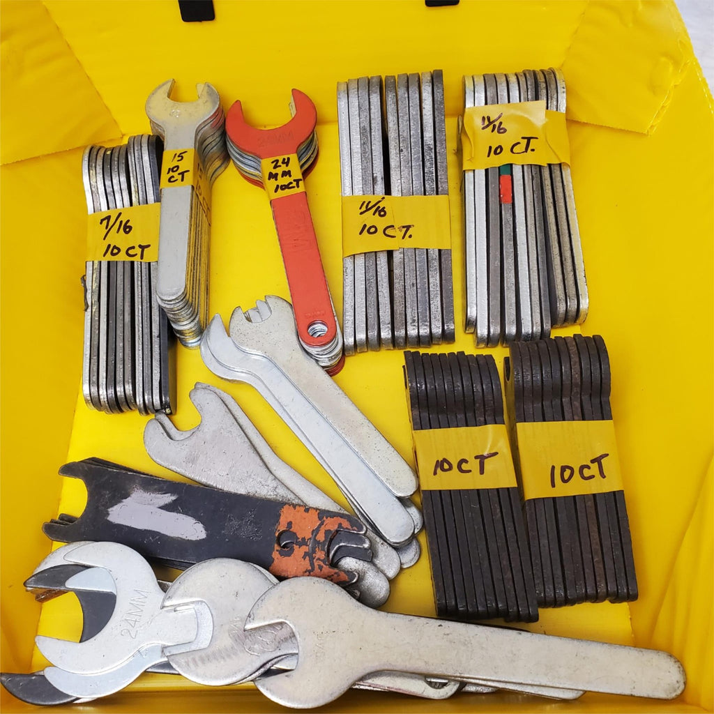 Combination Wrenches & Key Set in Different Sizes Lot 107