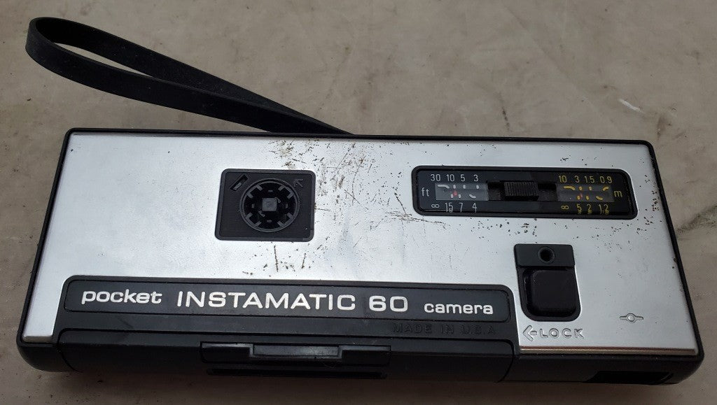 Vintage Used Pocket Kodak Instamatic 60 Camera Made In USA