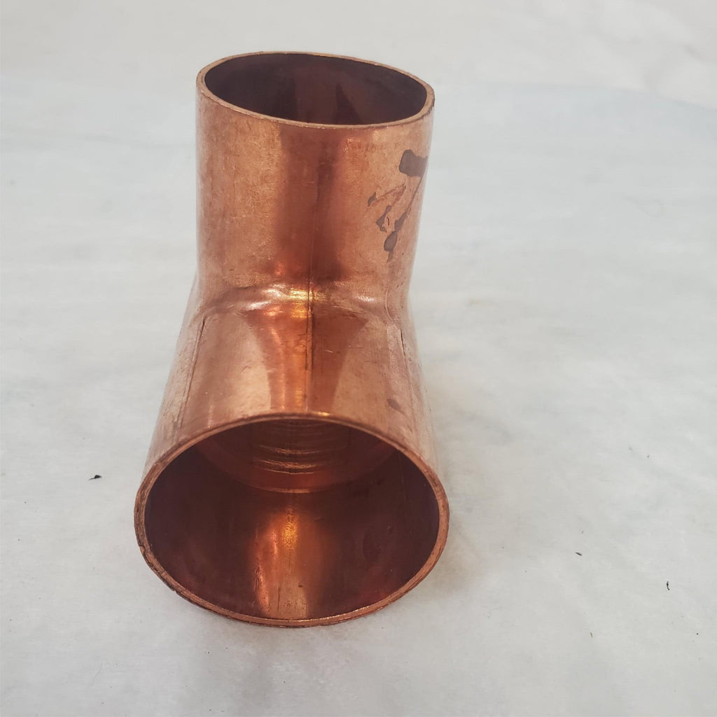 C2 Wrot Copper Pressure Reducing Tee