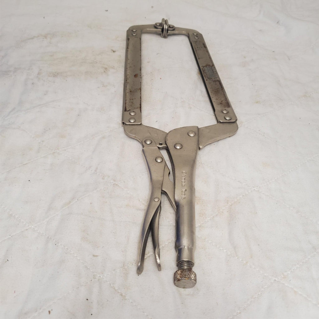 Olympia Tools 18" Locking C-Clamp Pliers with Swivel Pads LOT-236