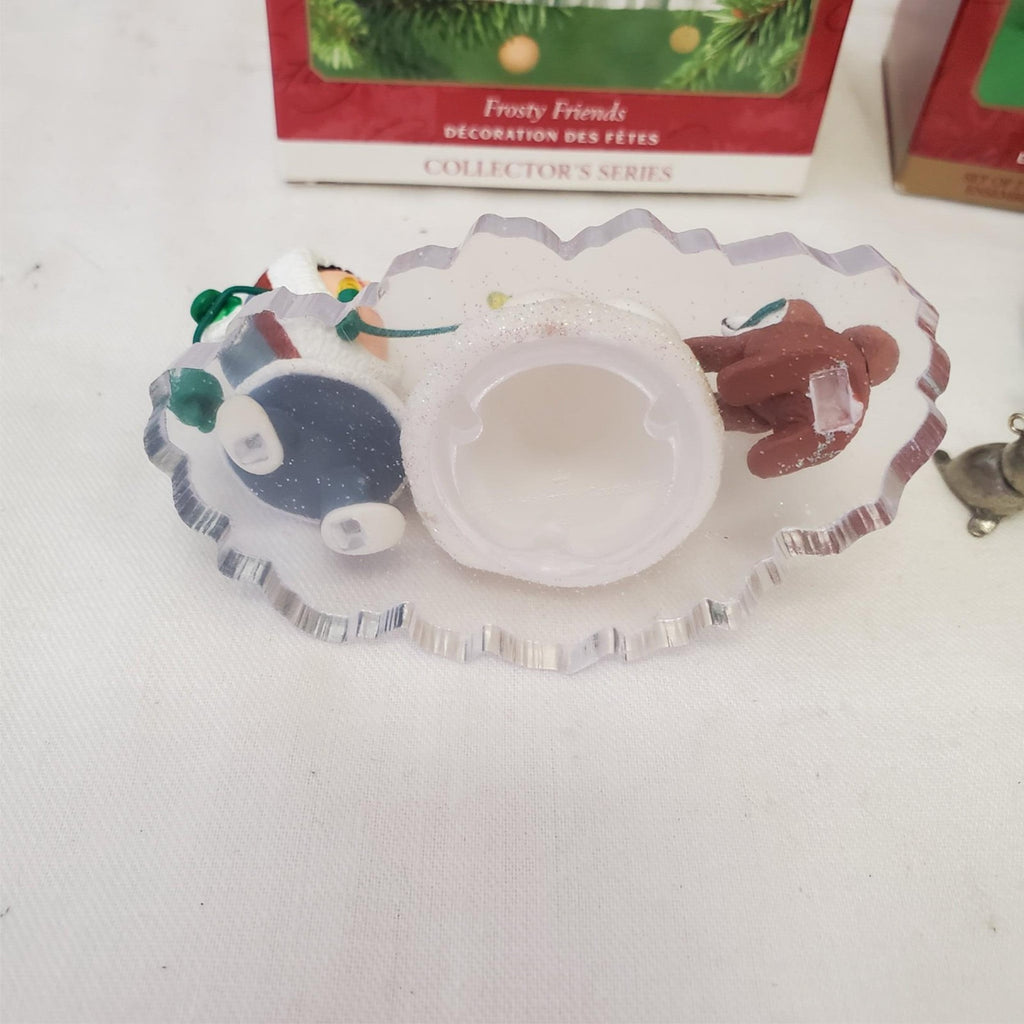 Set of 2 Hallmark Keepsake Ornament Frosty Friends #1