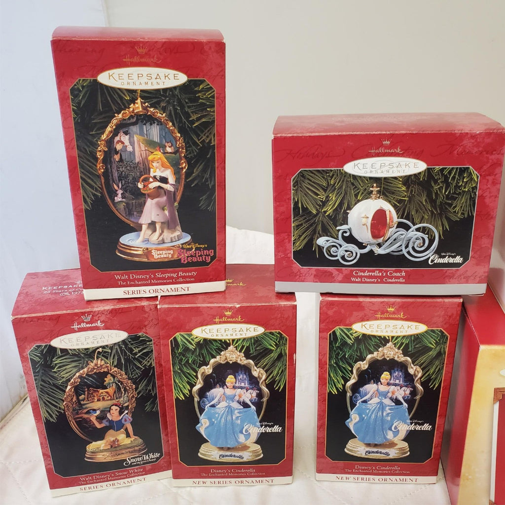 Lot of 13 Hallmark Ornament Disney The Enchanted Memories Collection Series
