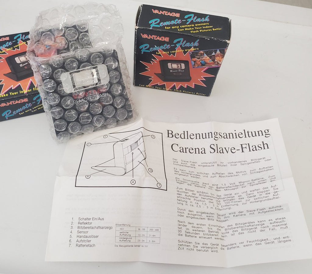 Lot of 2 Vantage Remote-Flash for Any Camera