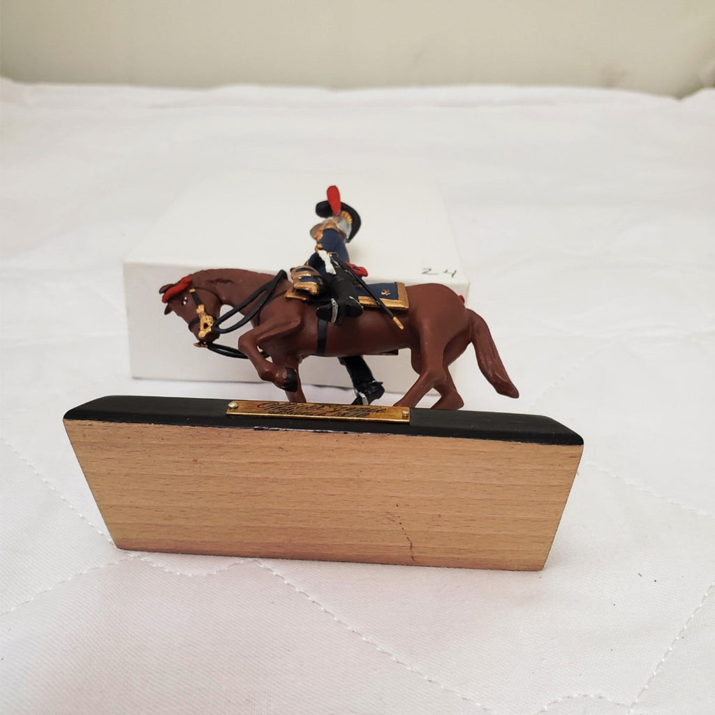Officer Genie France 1810 Guards on Horseback Toy Soldier