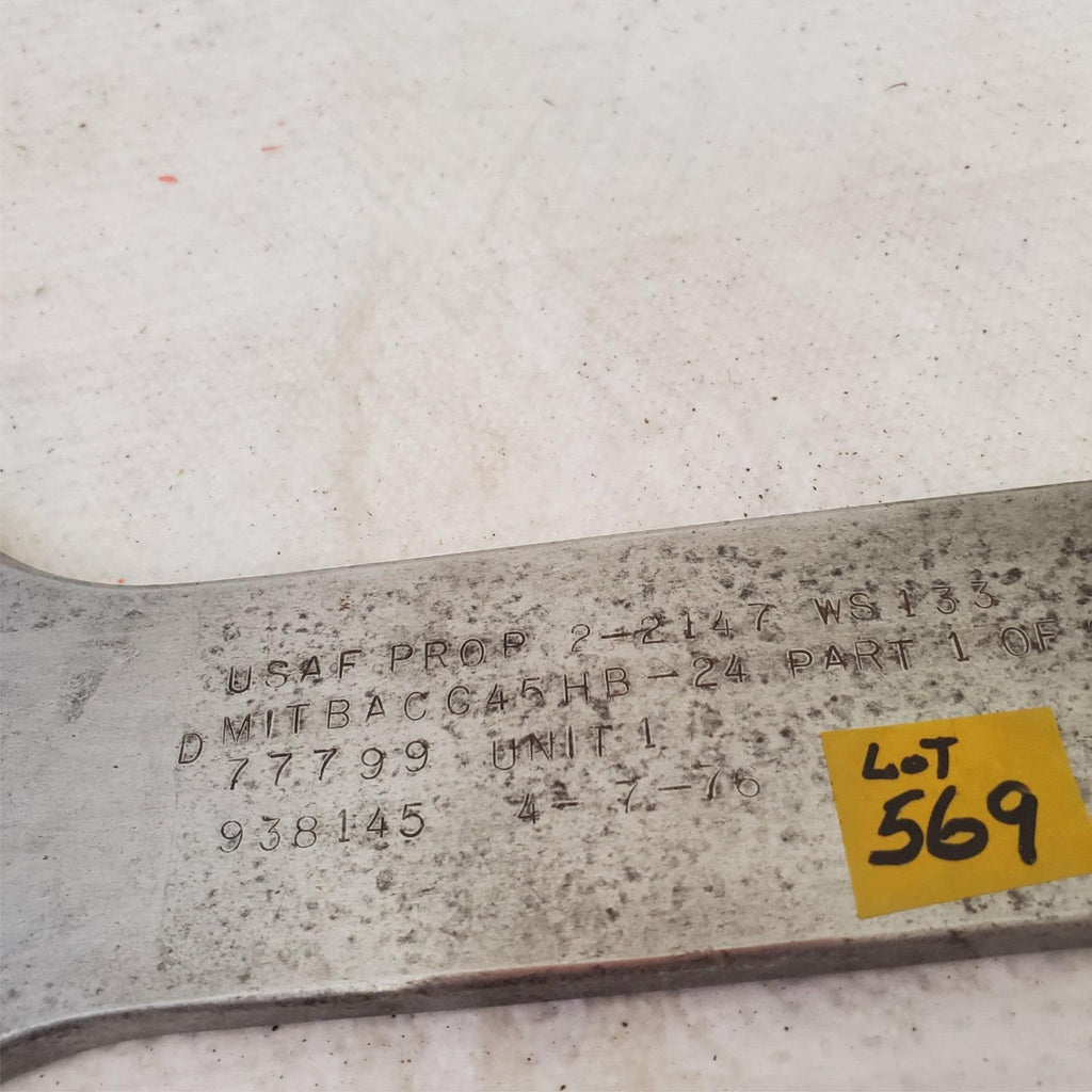 Vintage Large Open Ended Wrench LOT 569