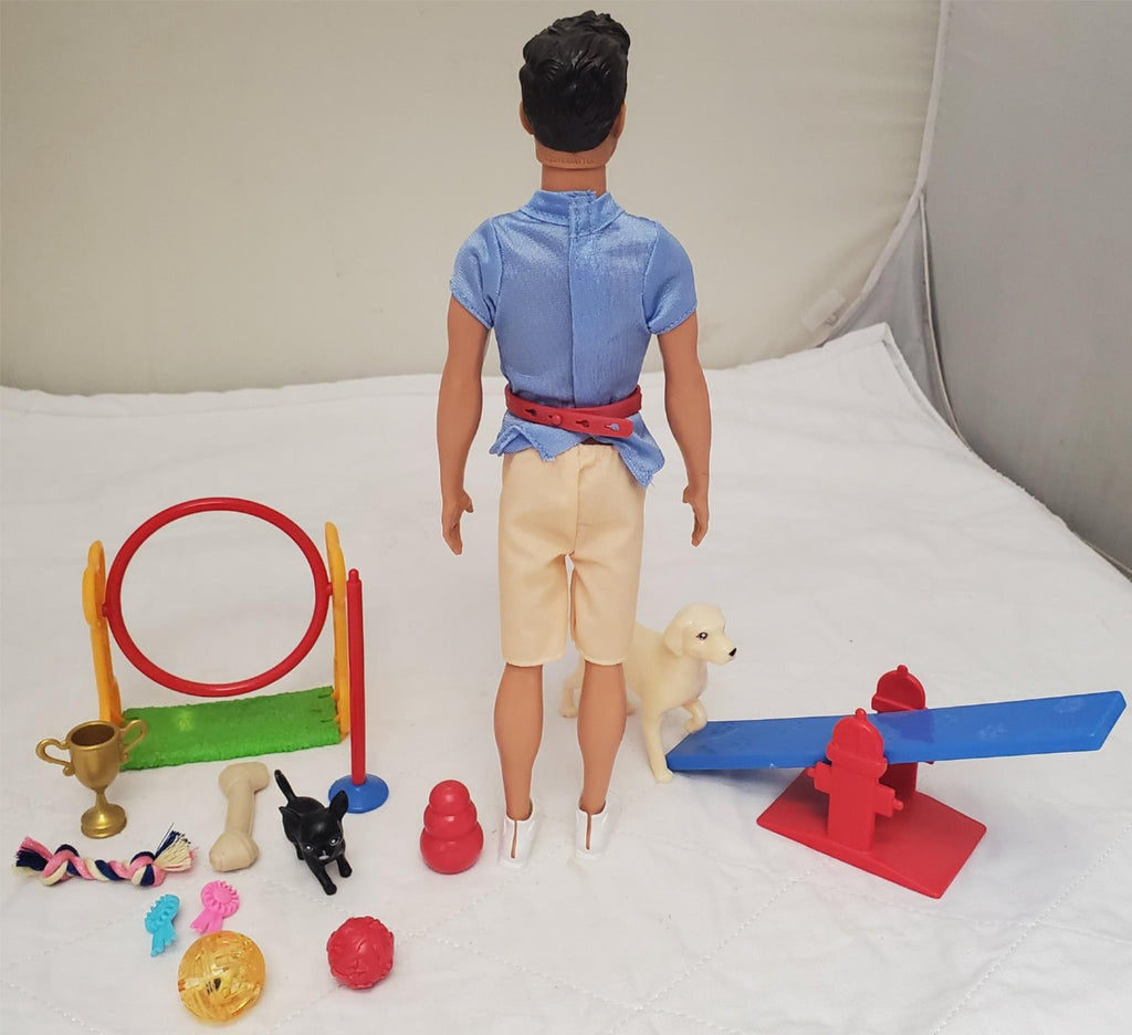 2019 Mattel Barbie Doll You Can Be Anything Dog Trainer Playset