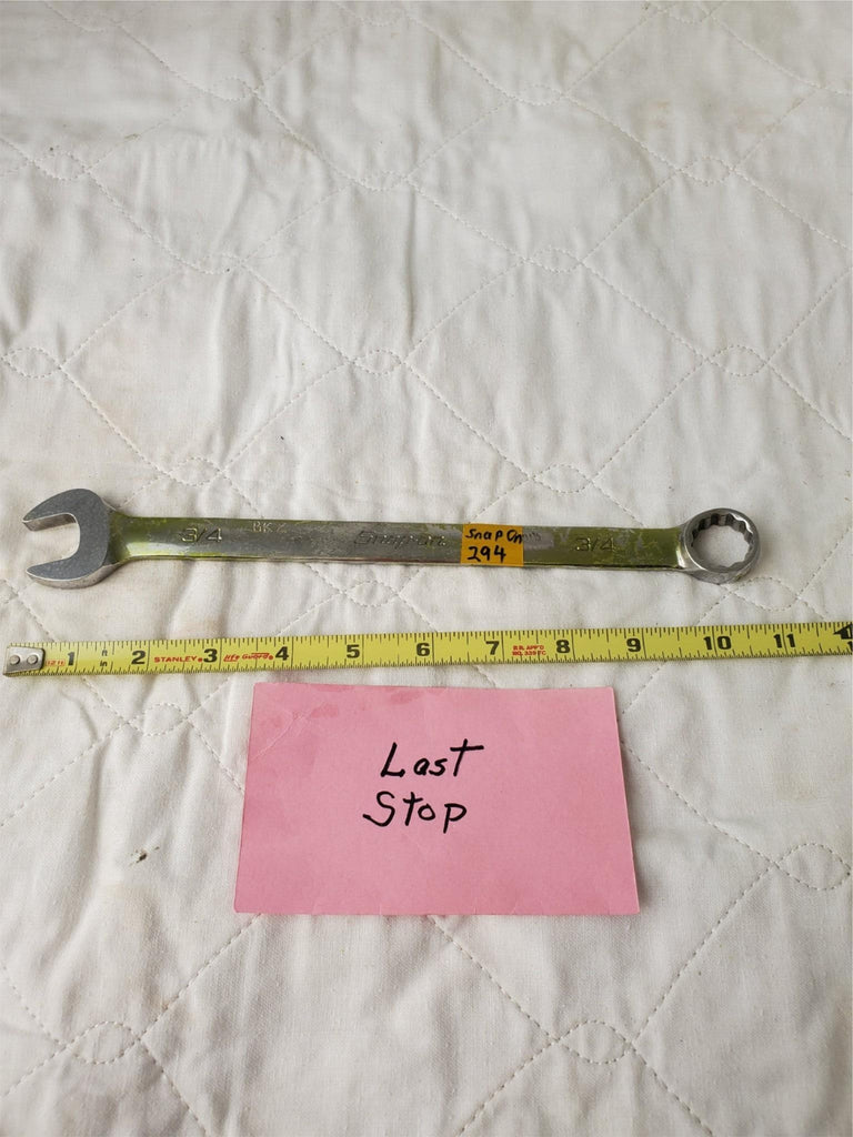 Snap-on 3/4 OSH24B Point Combination Wrench LOT 294