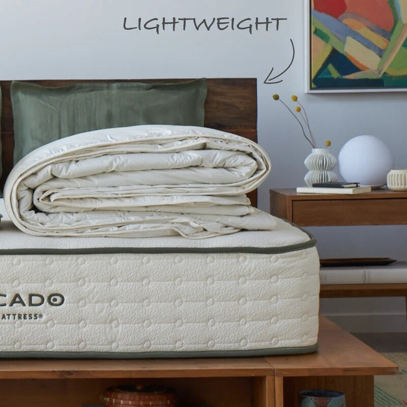 Avocado Lightweight Alpaca Duvet Insert King / Cal King Size Retail $639