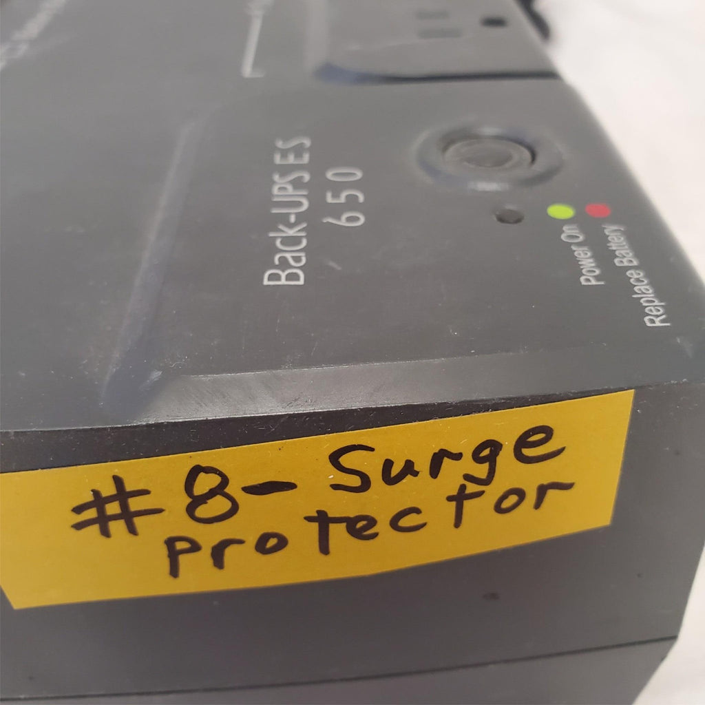 APC Back Up UPS ES 650 120V BE650R Surge Protected #8 (NO BATTERY INCLUDED)