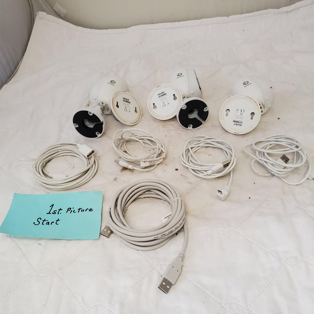 Lot of Swann SWWHD-INTCAM 1080p Wireless Smart Security Cameras