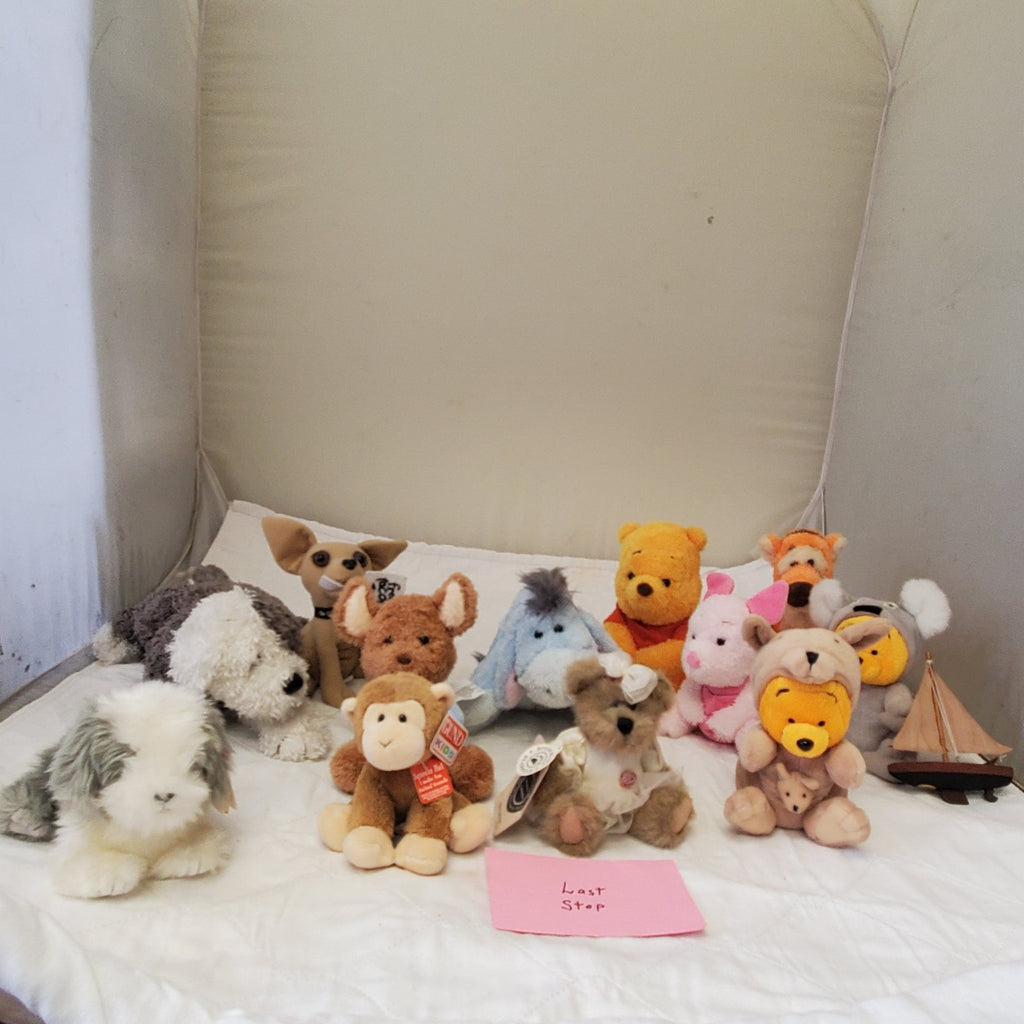Vintage Disney Winnie the Pooh Plush Stuffed Animal Lot of 12