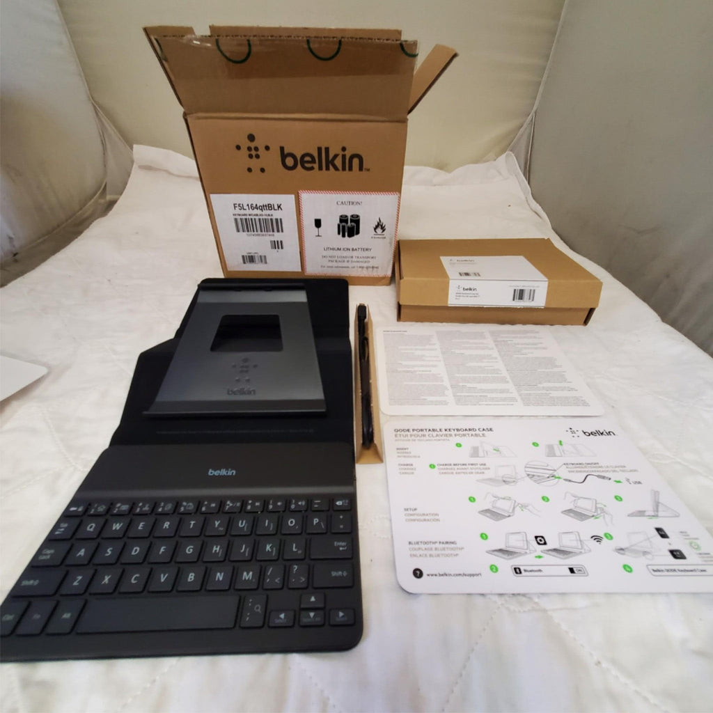 Lot of 4 Belkin F5L164 QODE Portable Keyboard Case