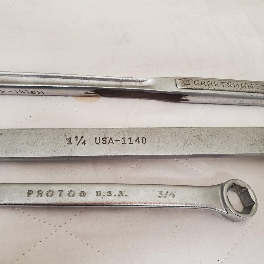 Lot of 3 Assorted Combination Wrench & Drive Flex Head Breaker Bar LOT-606