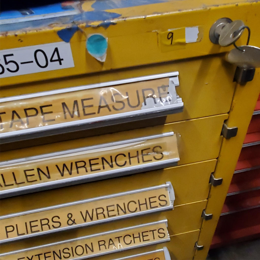 8 Drawer Single Bank Tool Box Cabinet (9)