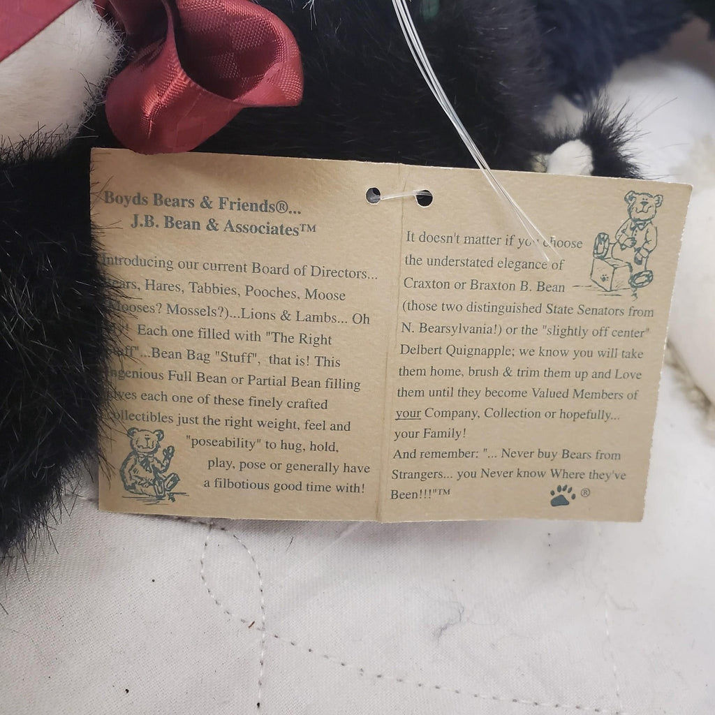 THE BOYDS BEARS Limited Edition Bear's Set of 3 Plush Stuffed Toy