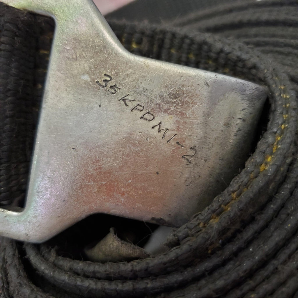 Black Winch Straps with Flat Hook LOT-544