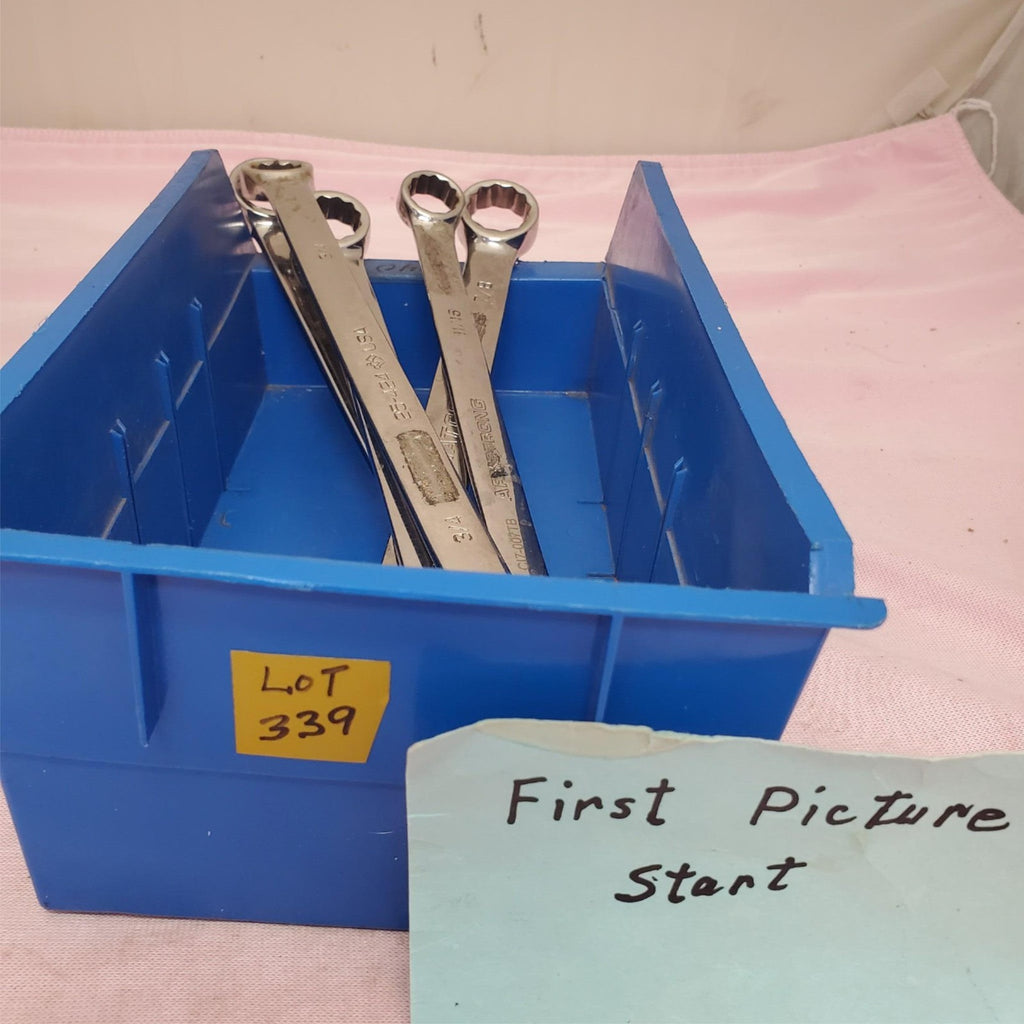 Lot of 5 Armstrong & Matco Combination Wrench Set LOT-339