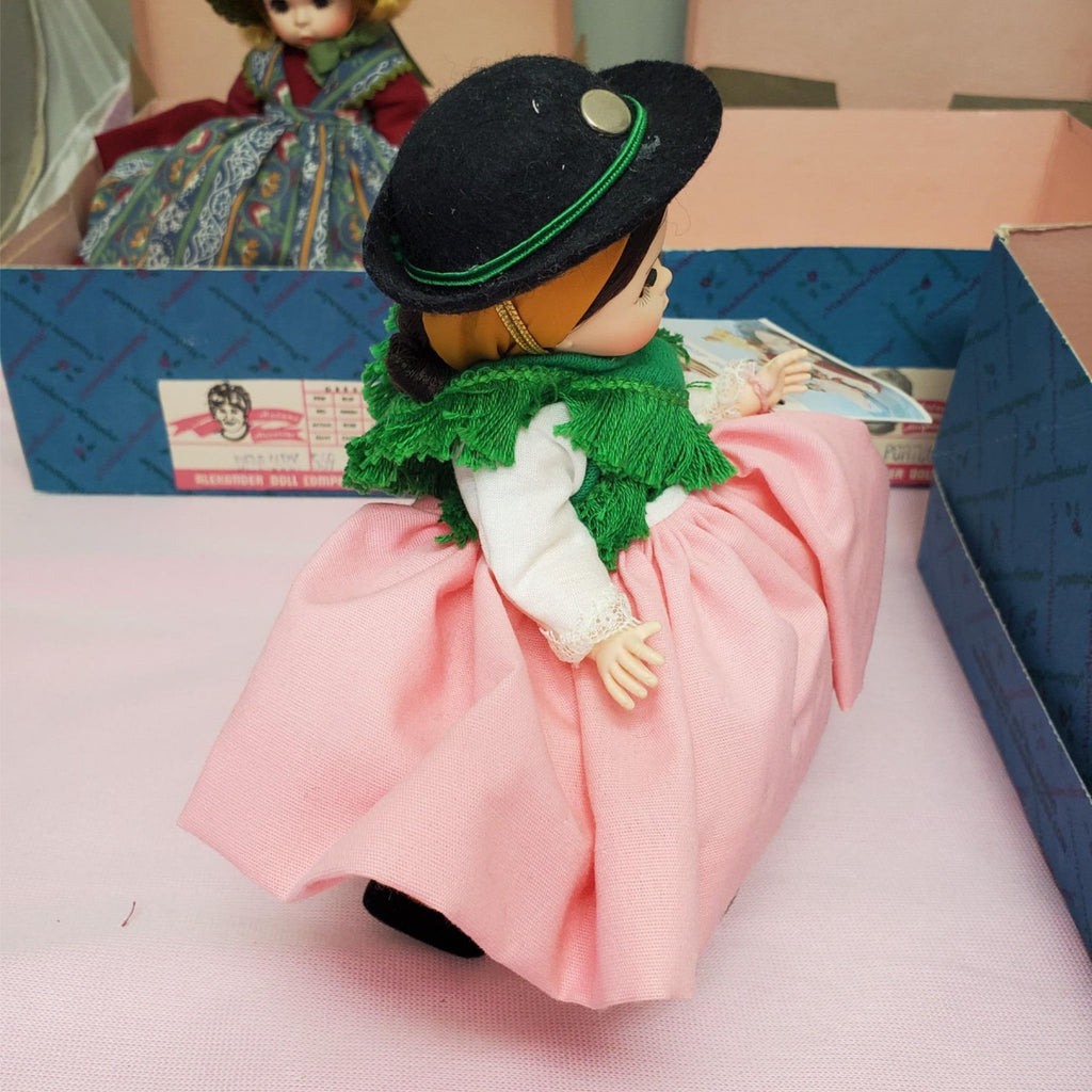 Set Of 5 Madame Alexander Friends From Foreign Lands Collection Dolls with Box