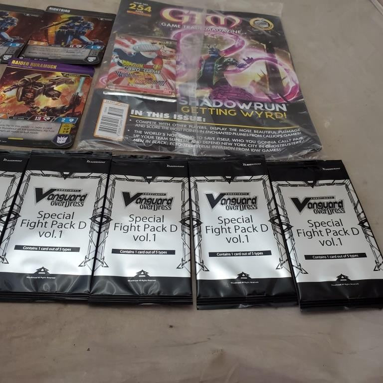 Vanguard Over Dress Special Fight Pack D Vol1, Game Magazine & Infantry Soldier