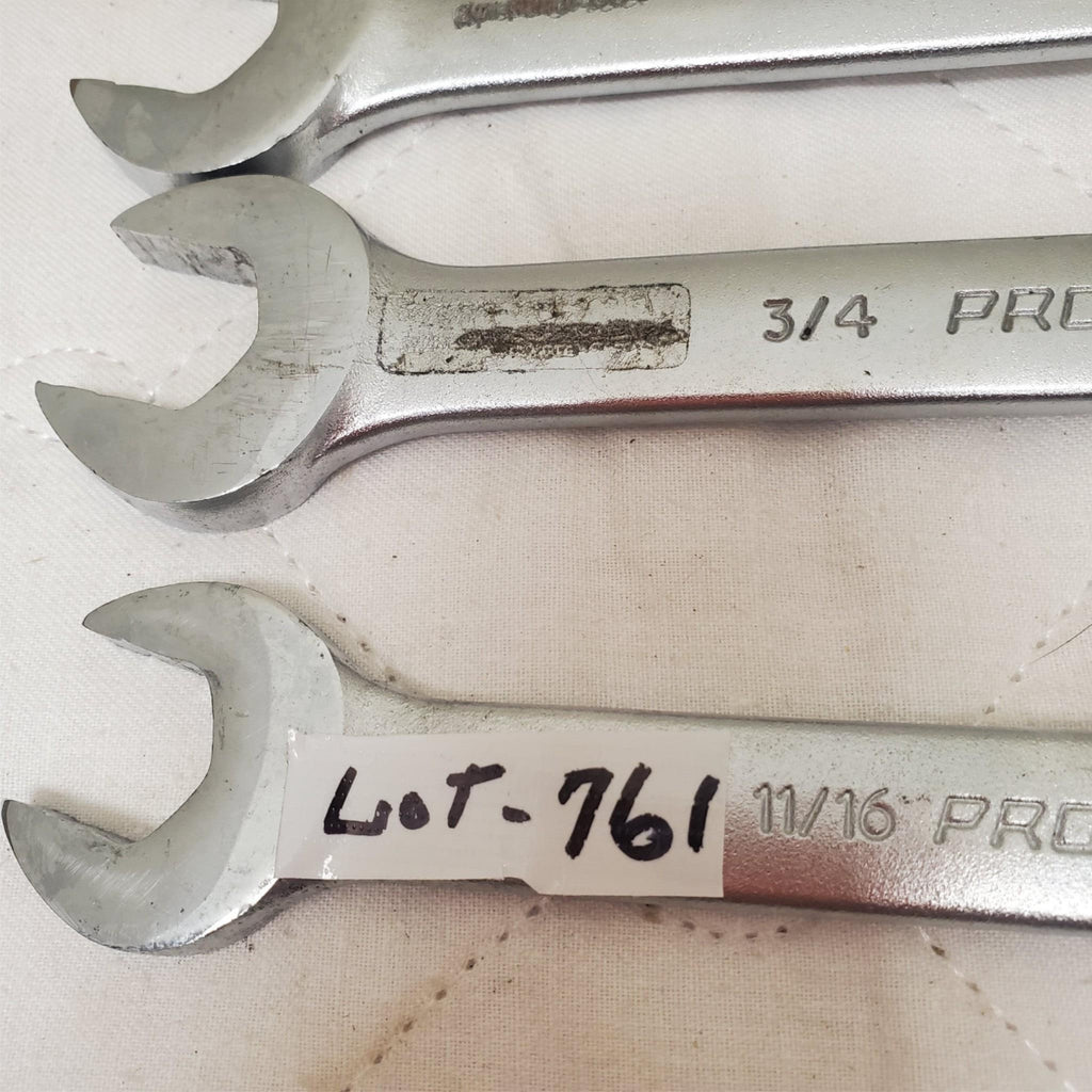 Lot of 4 Proto Anti-Slip Design Combination Wrench LOT-761