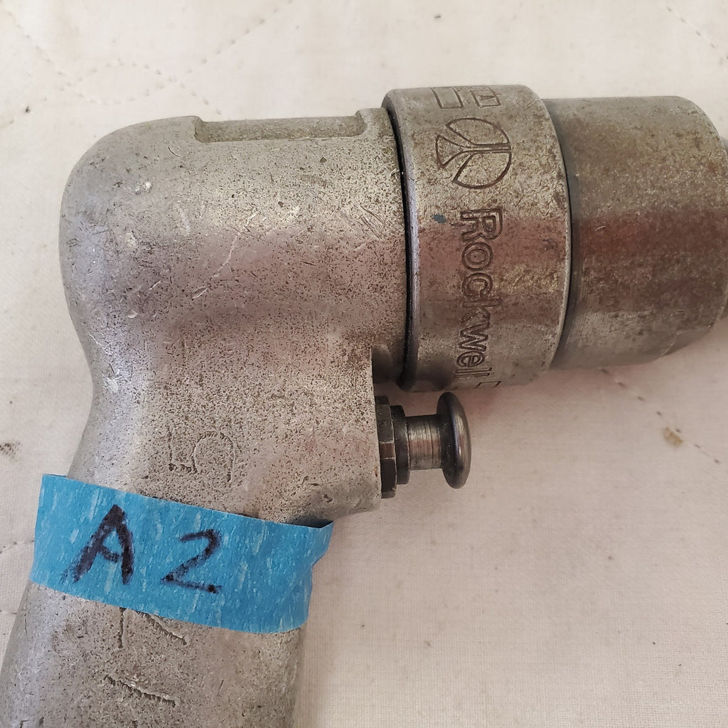 Used Rockwell Pistol Grip Pneumatic Air Drill Air Tool A2