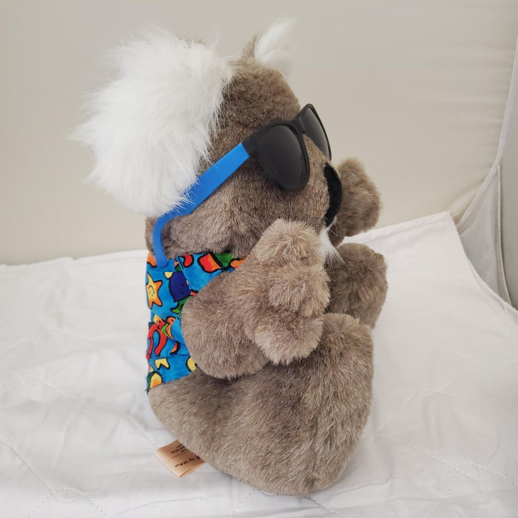 Koala Bear Plush Toy Set Wearing Hatglasses by Kanley