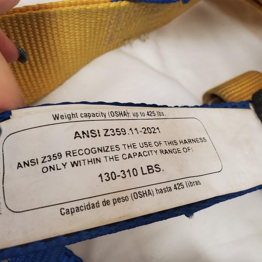 Werner Model C111106 Litefit Plus Construction Harness ML/MG  