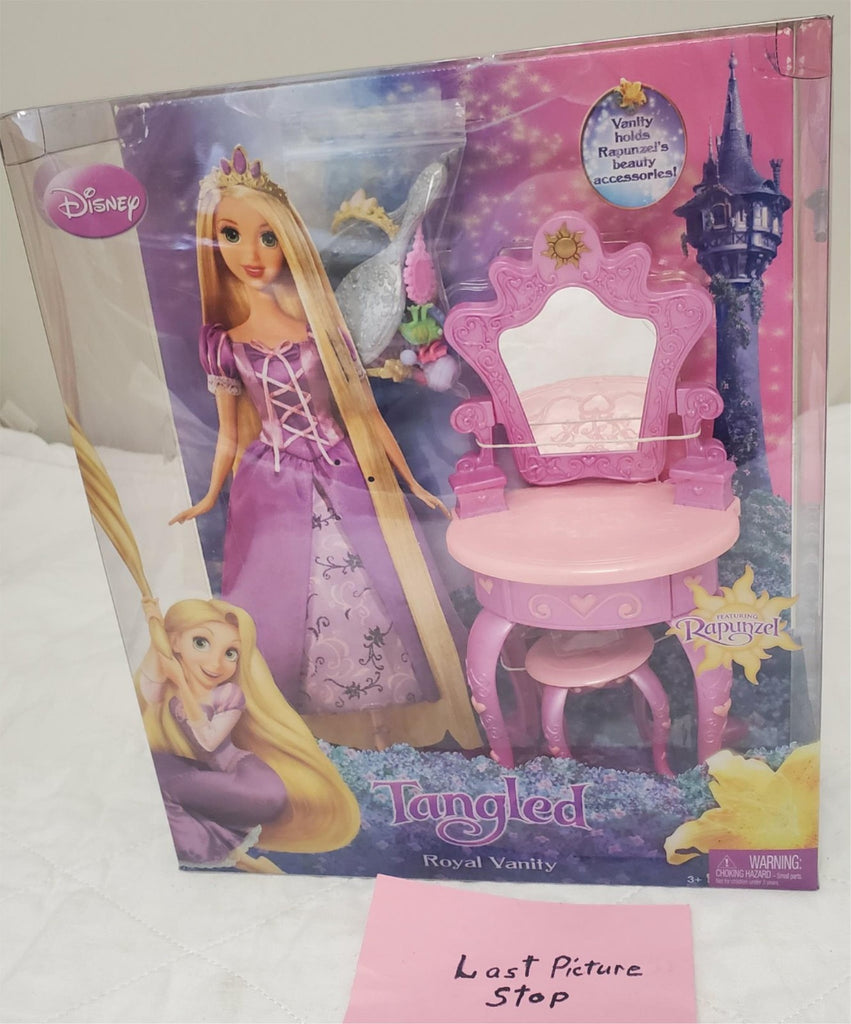 2010 Mattel Disney Princess Rapunzel Tangled Royal Vanity Playset