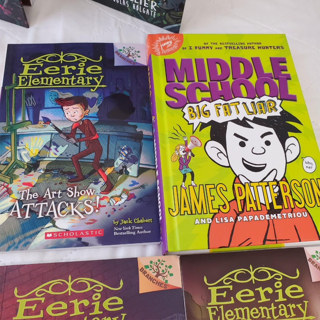 Lot of Assorted Last Kid on Earth & Eerie Elementary Series Books