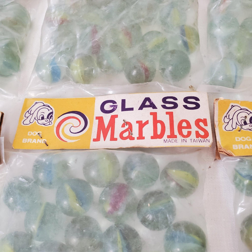 Pack of 10 Vintage Dog Brand Glass Marbles #3