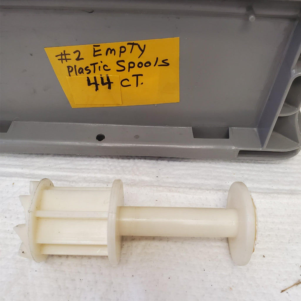 Lot of 44 Empty Plastic Spools #2