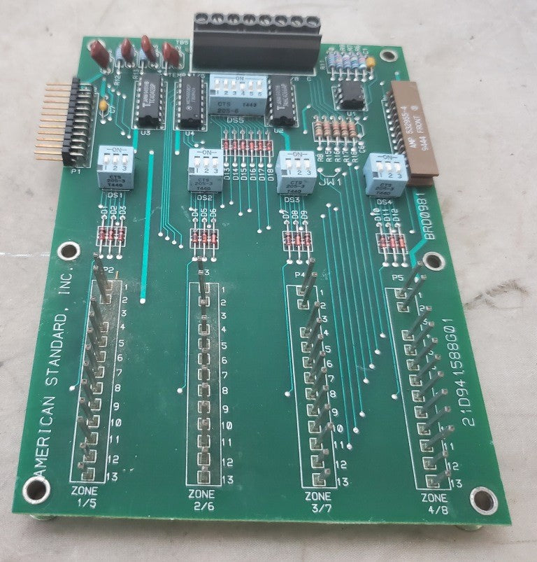 Vintage OEM Trane 21D941588G01 Control sister Board BRD0981