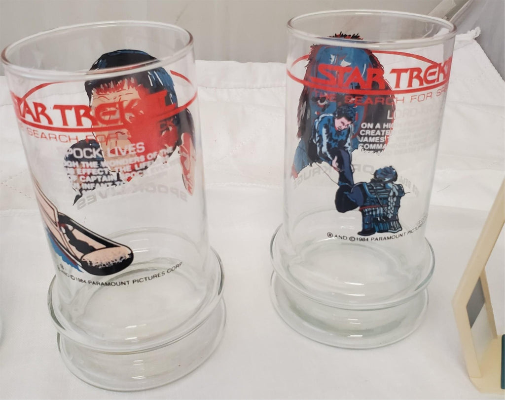 Lot of Hallmark Star Trek Ornaments , Taco Bell Glasses & Coasters Set 